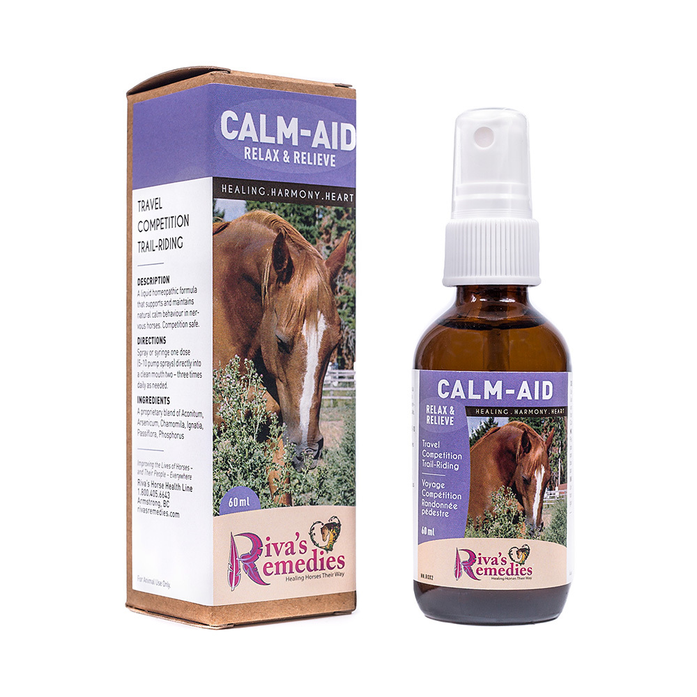 Calming Horses That Are Stressed, Anxious and Fearful Riva's Remedies